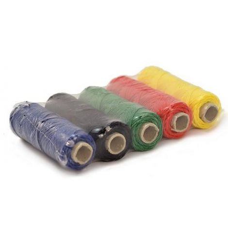 Nitka lniana Modena Mix kol 50g/30m, 1szt